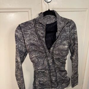 Lululemon Athletica Black and Gray Sweatshirt